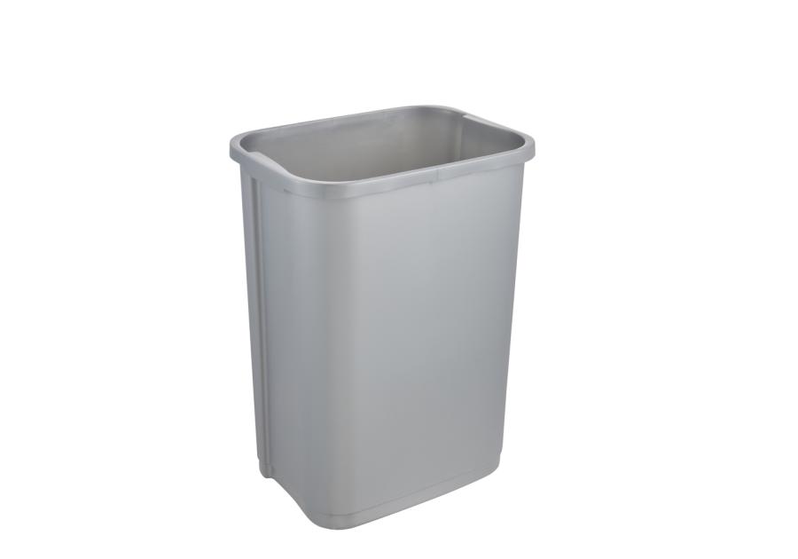 Zdjęcie: Kosz na śmieci z obrotową pokrywą swantje 25 L srebrny KEEEPER
