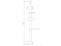 Zdjęcie: Drążek natryskowy Kos INVENA