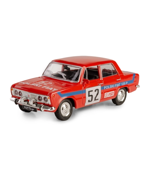 Zdjęcie: Model metalowy Prl Fiat 125P Rally Fh02A czerwony DAFFI