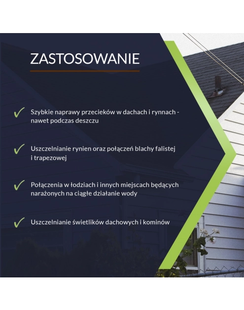 Zdjęcie: Uszczelniacz dekarski specjalistyczny szary 310 ml TYTAN PROFESSIONAL