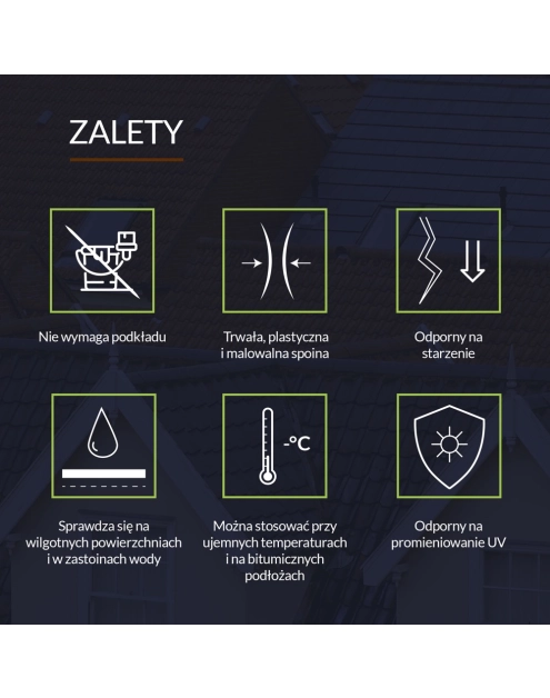 Zdjęcie: Uszczelniacz dekarski specjalistyczny szary 310 ml TYTAN PROFESSIONAL