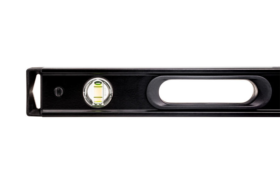 Zdjęcie: Poziomnica PRO900 Heavy Duty malowana czarna dwustronnie frezowana z uchwytami 150 cm PRO