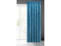 Zdjęcie: Zasłona gotowa Anisa na taśmie 140x270 cm turkusowy EUROFIRANY