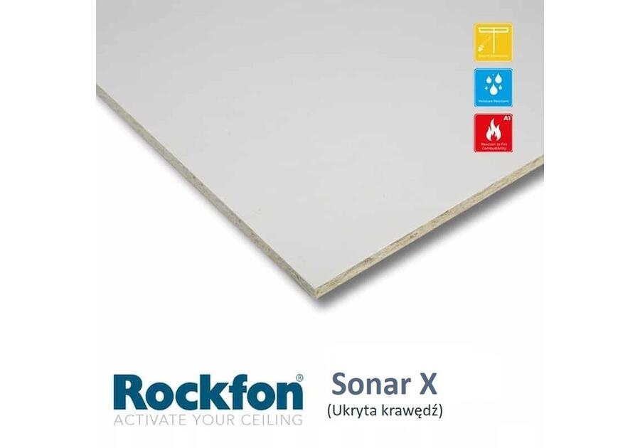 Zdjęcie: Płytka sufitowa Sonar X 600x600x22 mm ROCKFON
