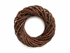 Wianek wiklinowy 15 cm brązowy TIN TOURS