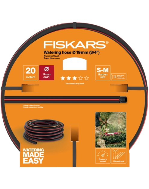 Zdjęcie: Wąż ogrodowy 19 mm - 3/4 - 20 m Q3 FISKARS