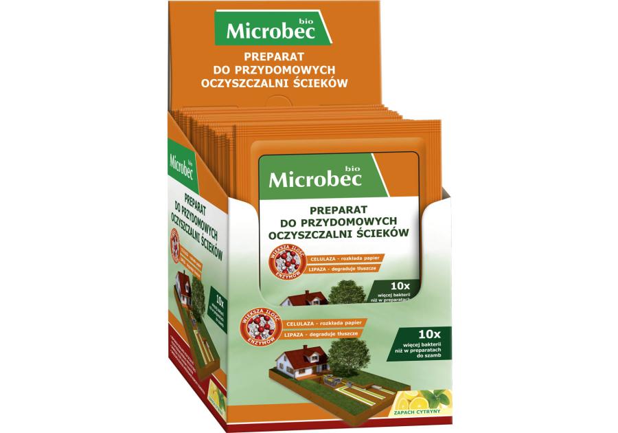 Zdjęcie: Aktywator do przydomowych oczyszczalni Microbec Bio 35 g BROS