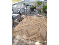 Zdjęcie: Dywan outdoor 120x170 cm Panama 8472 chevron INDAVO
