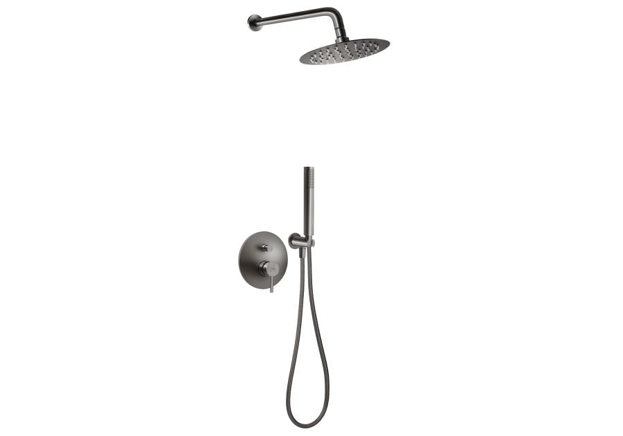 Zdjęcie: Zestaw Ciriculus Gun metal natryskowy podtynkowy 2F FERRO