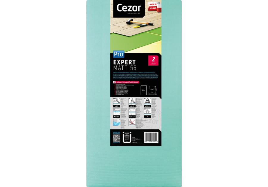 Zdjęcie: Podkład pod panele Expert 55 - 3 mm zielony CEZAR