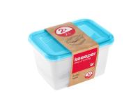 Zdjęcie: Zestaw 2 pojemników fredo fresh 2 L KEEEPER