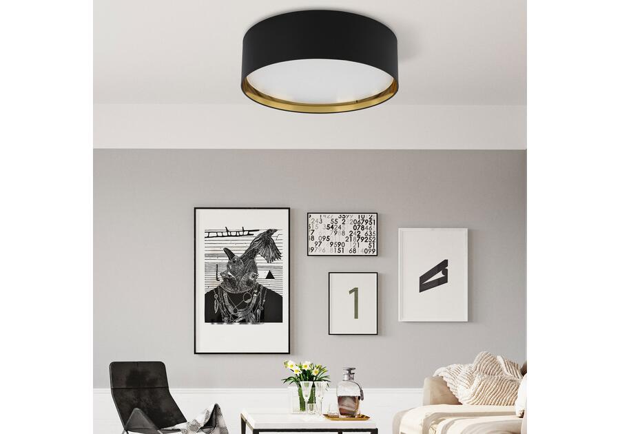 Zdjęcie: Lampa sufitowa Bilbao 600 black/gold 4 pł 3432 TK LIGHTING