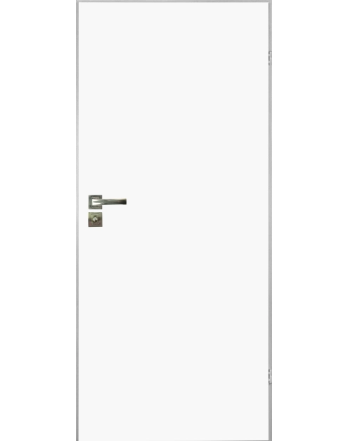 Zdjęcie: Drzwi wewnętrzne Classic 01 białe 80 cm lewe KR CENTER