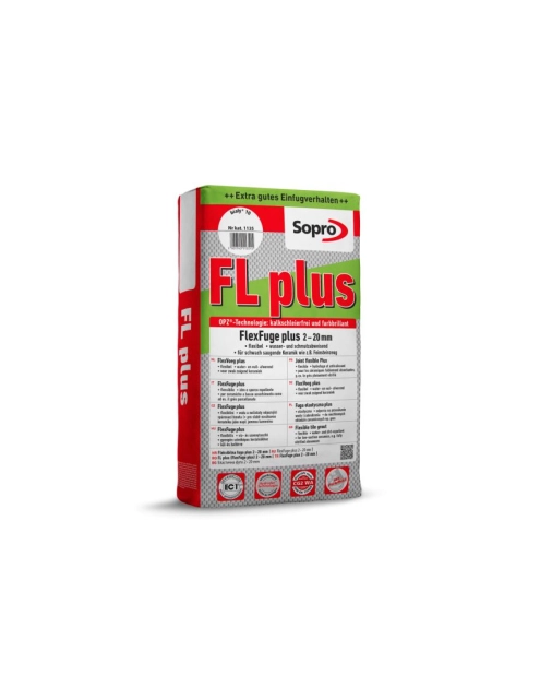 Zdjęcie: Fuga elastyczna FL Plus biały 15 kg SOPRO