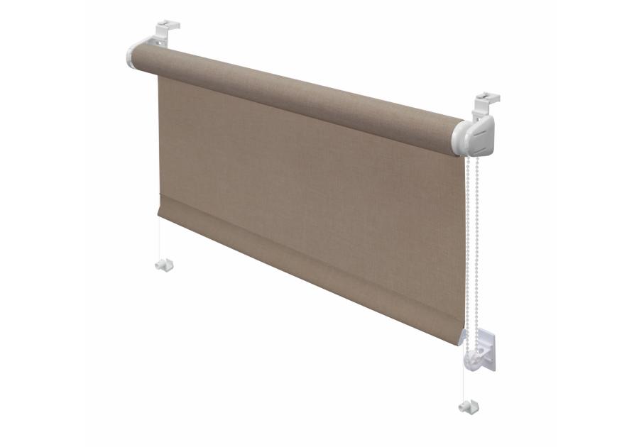 Zdjęcie: Roleta mini Napoli 737 brąz 68x215 cm GARDINIA