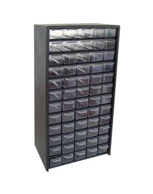 Zdjęcie: Szafka metalowa z 60 szufladkami plastikowymi 305x545x150 mm PROFIX