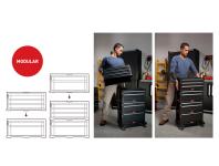 Zdjęcie: Regał 6 szufland 50,5 L Tool Chest KETER
