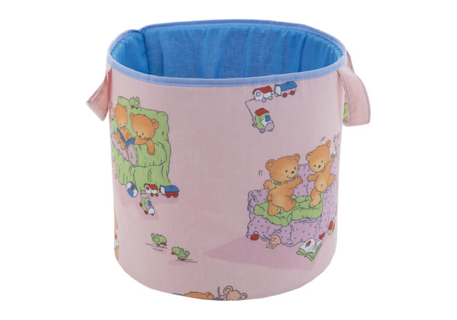 Zdjęcie: Kosz na zabawki Miś okragły PATIO