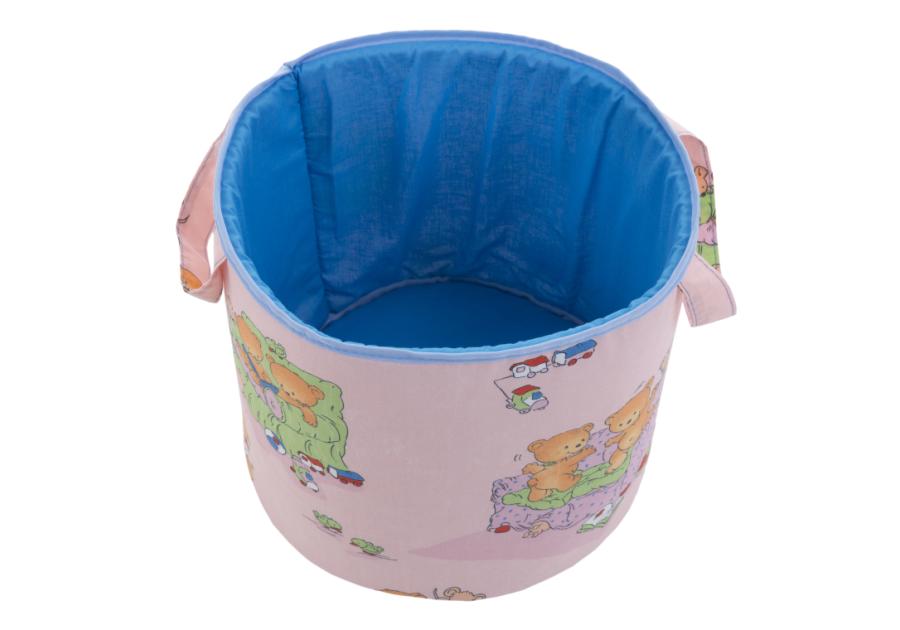 Zdjęcie: Kosz na zabawki Miś okragły PATIO