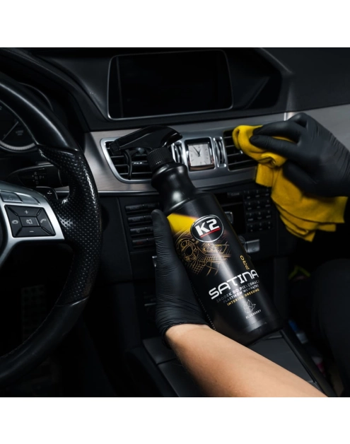 Zdjęcie: Środek do pielęgnacji plastików wewnątrz Satina Pro Sunset Fresh 1 L K2