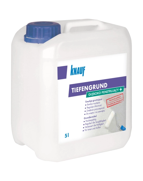 Zdjęcie: Środek gruntujący Tiefengrund 5 L KNAUF
