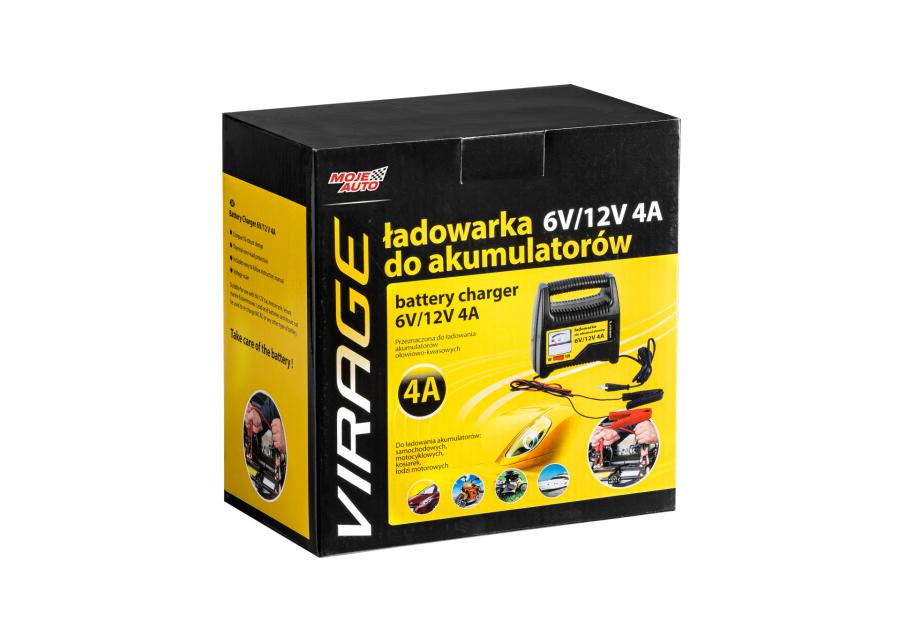 Zdjęcie: Ładowarka do akumulatorów 12 V - 4A MOJE AUTO VIRAGE