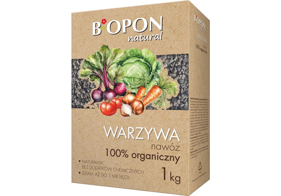 Zdjęcie: Nawóz do warzyw organiczny granulat 1 kg BOPON NATURAL