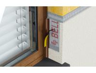 Zdjęcie: Listwa PVC BP13 Mini U L250 6/3 antracyt, z siatką i z uszczelką BELLA PLAST