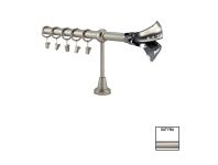 Zdjęcie: Karnisz pojedynczy Valentina fi 19 mm - 320 cm angelo ali satyna/chrom KARWEL