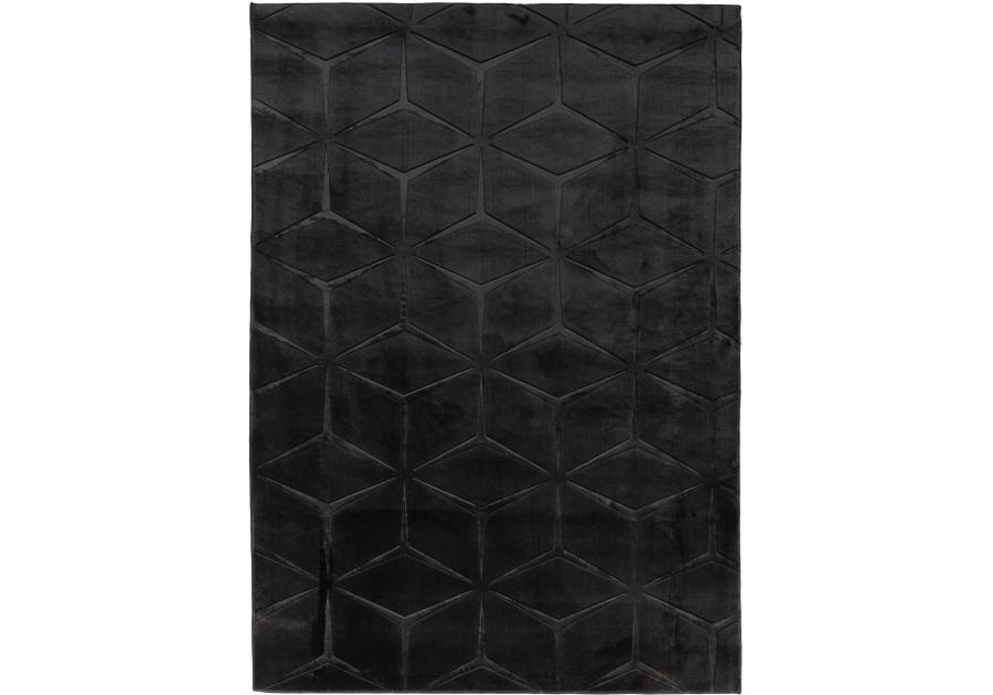 Zdjęcie: Dywan Alaska 60x100 cm geometria czarny MULTI-DECOR