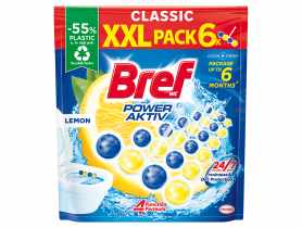 Zawieszka do muszli WC Power Aktiv Lemon 6x50 g BREF