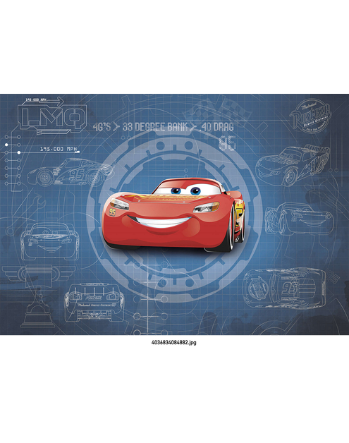 Zdjęcie: Fototapeta Cars3 Blueprint VENA