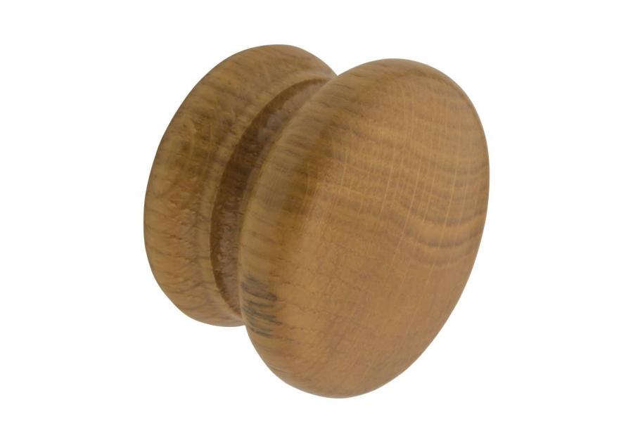 Zdjęcie: Gałka meblowa GD40 z mufą fi 40 drewno dąb rustykalny GAMET