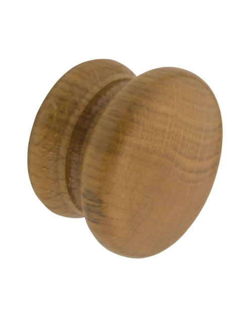 Zdjęcie: Gałka meblowa GD40 z mufą fi 40 drewno dąb rustykalny GAMET