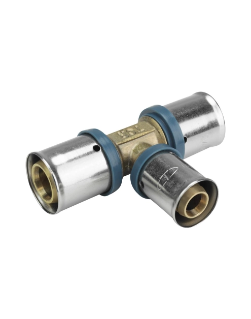 Zdjęcie: Trójnik zaciskowy PEX 20x16x20 mm TYCNER