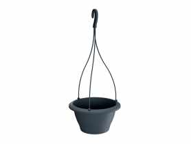 Doniczka Respana W antracytowy 27 cm PROSPERPLAST