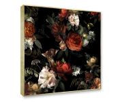 Zdjęcie: Obraz Canvas Framed 65x65 cm  Fa016 Orange Flowers STYLER