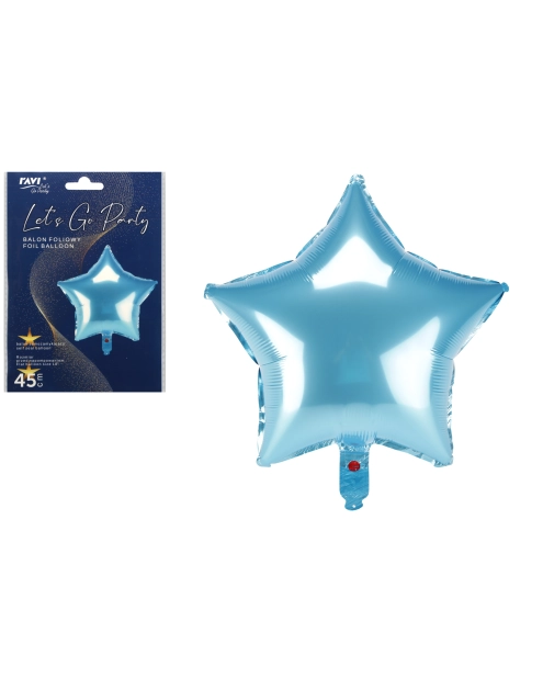 Zdjęcie: Balon foliowy LGP Star light blue art. 22144 DECOR