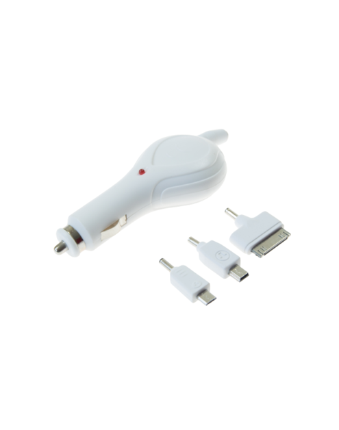 Zdjęcie: Ładowarka samochodowa 1 AMP z 3 końcówkami Charger-X3 BOTTARI