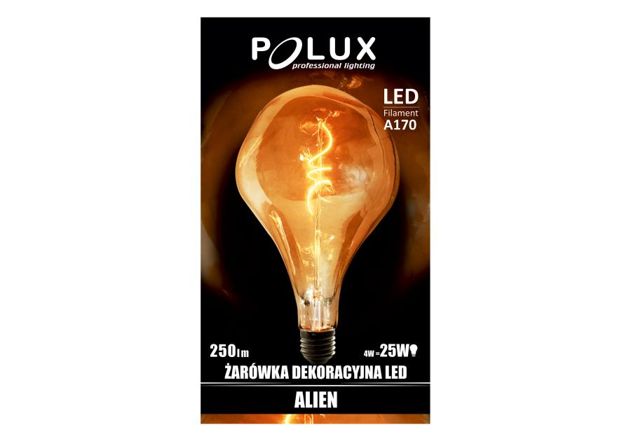 Zdjęcie: Żarówka dekoracyjna Alien A170 4 W amber POLUX