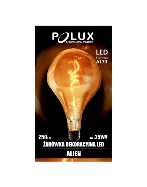 Zdjęcie: Żarówka dekoracyjna Alien A170 4 W amber POLUX