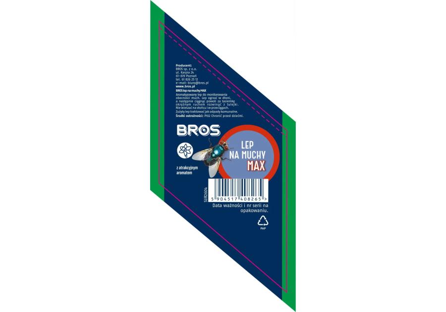 Zdjęcie: Lep okrągły na muchy Max BROS