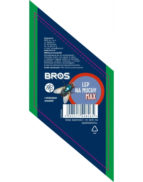 Zdjęcie: Lep okrągły na muchy Max BROS