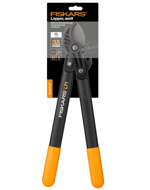 Zdjęcie: Sekator kowadełkowy S L71 PowerGear FISKARS