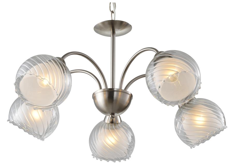 Zdjęcie: Lampa sufitowa wisząca Tandem 5x60 W chrom CANDELLUX