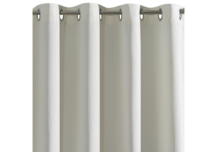 Zdjęcie: Zasłona Ema 140x250 cm kremowa na przlotkach EUROFIRANY