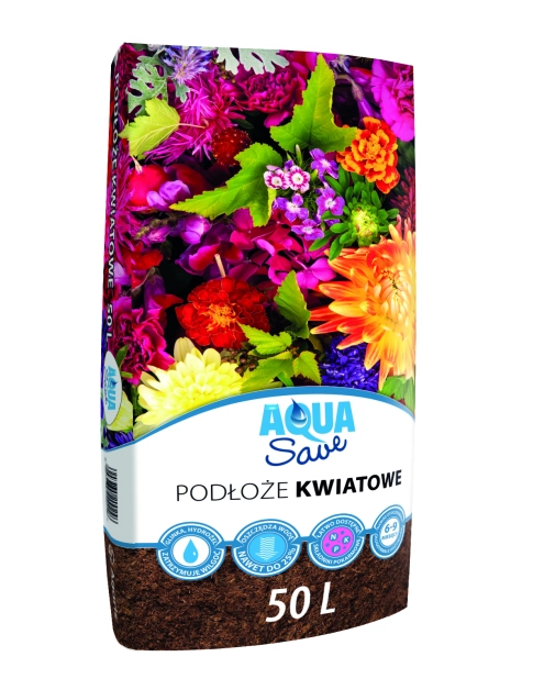 Zdjęcie: Podłoże kwiatowe 50 L AQUA SAVE