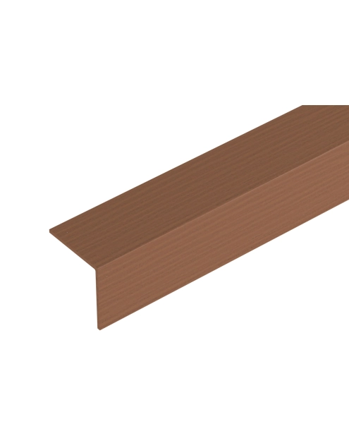 Zdjęcie: Kątownik kształtownik PVC 40x40x1,1 mm - 2,75 m dąb kanadyjski CEZAR