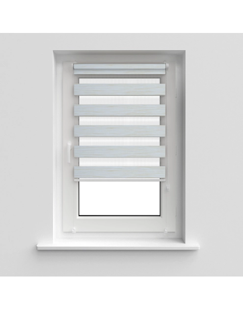 Zdjęcie: Roleta 80x140 cm Zebra IV beż bielony DECODESIGN