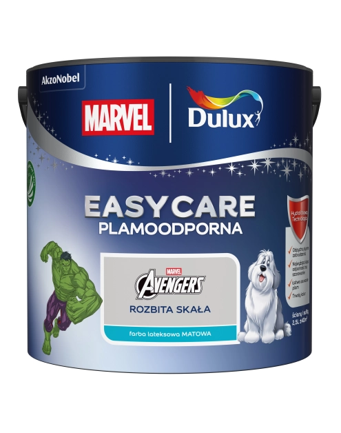 Zdjęcie: Farba lateksowa 2,5 L rozbita skała matowa EASYCARE DISNEY